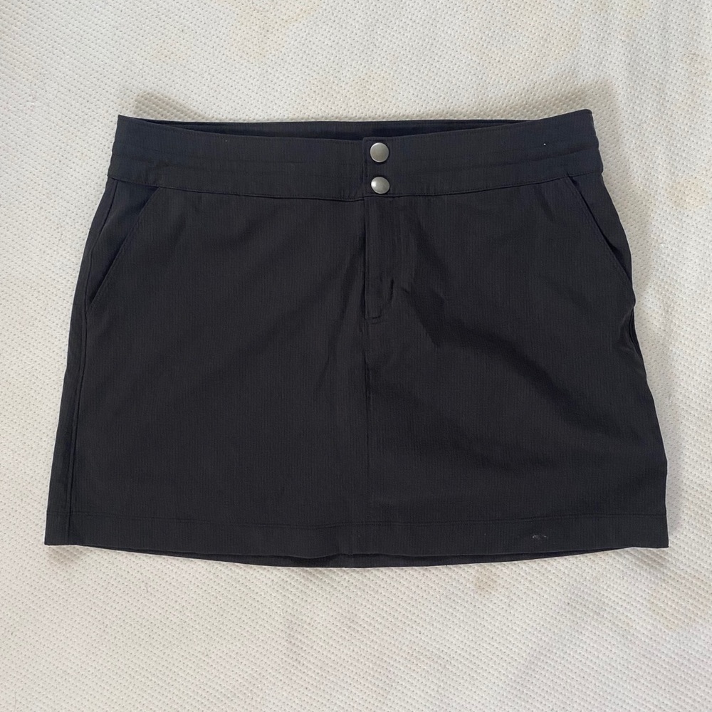 PrAna Celeste skort with Spandex liner